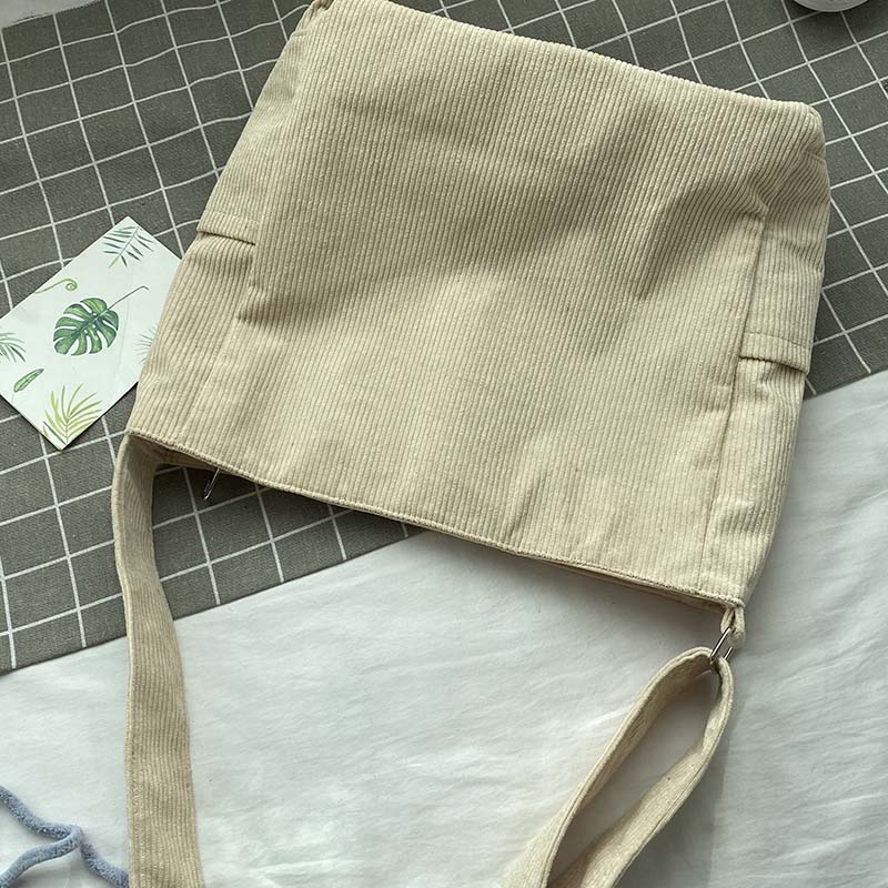 Corduroy shoulder bag - Tarina-Elly Rose