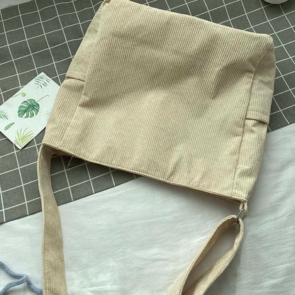 Corduroy shoulder bag - Tarina-Elly Rose