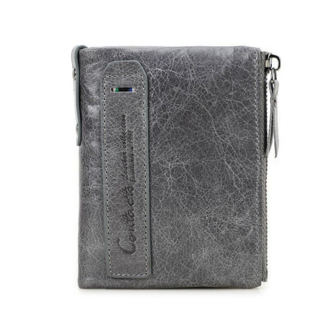 Compact wallet with double zipper closure | Practical and elegant-Elly Rose