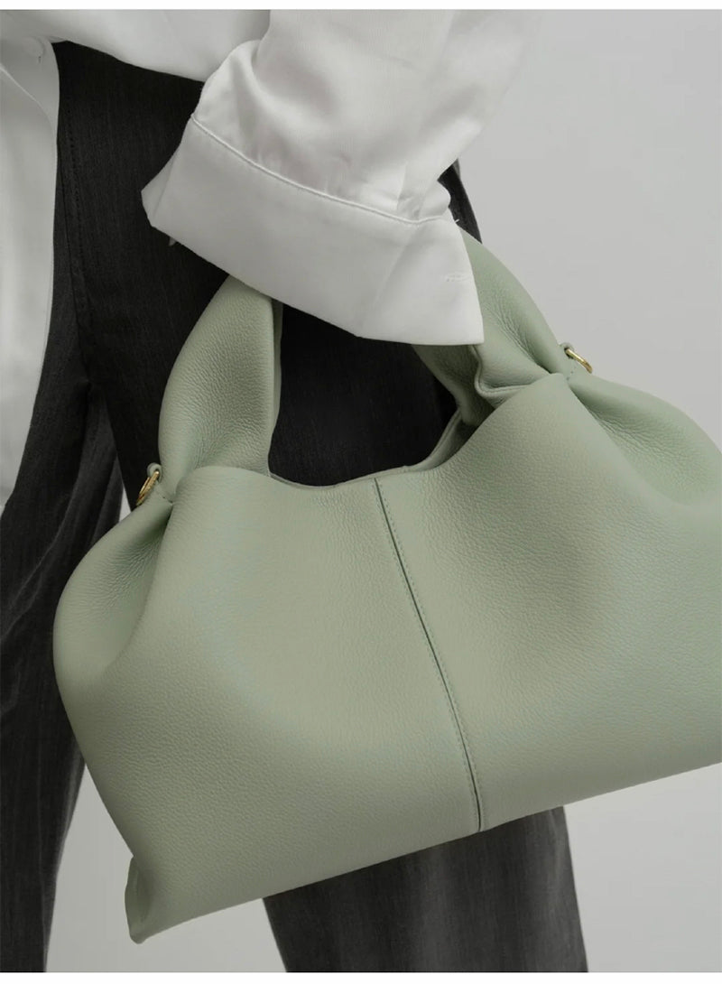 Vintage soft leather hanging bag - Maira-Elly Rose