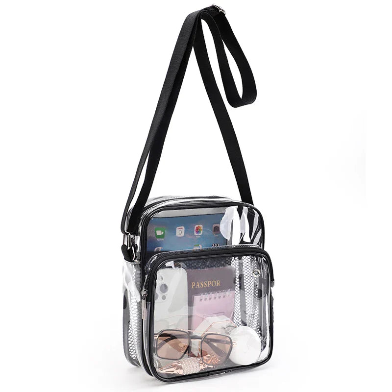 VisiChic - Elegant, transparent shoulder bag-Elly Rose