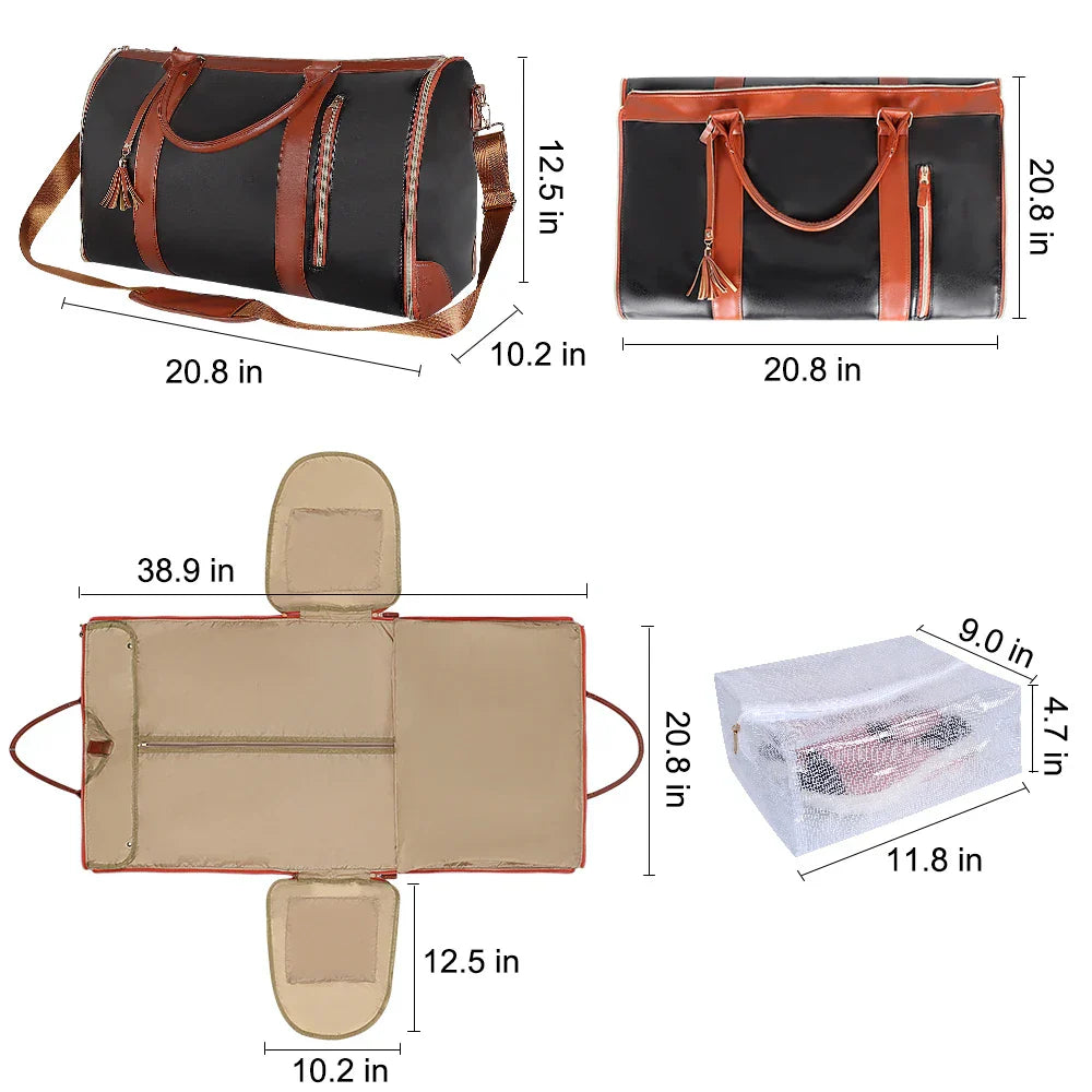 Voyella - Foldable travel bag for women-Elly Rose