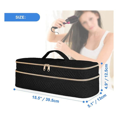 GlobeClutch - Stylish hair dryer organizer-Elly Rose