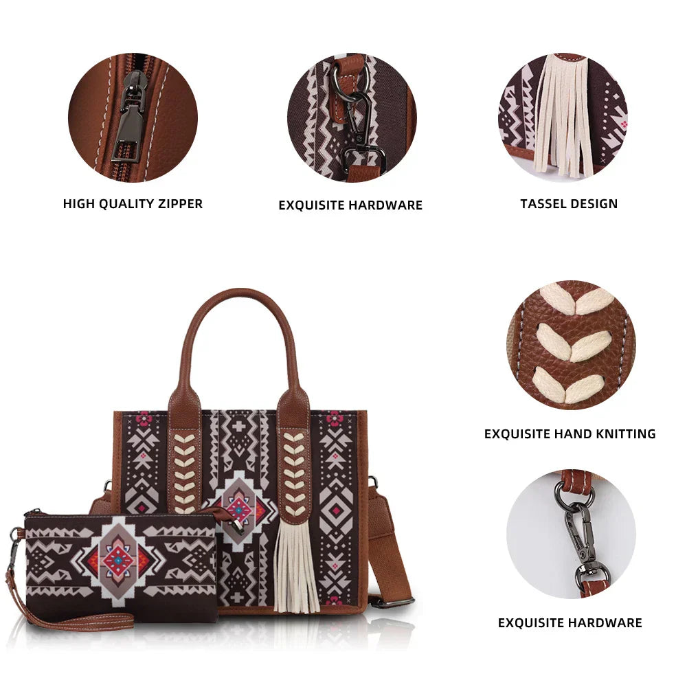 MetroLuxe - Elegant carrying bag set-Elly Rose