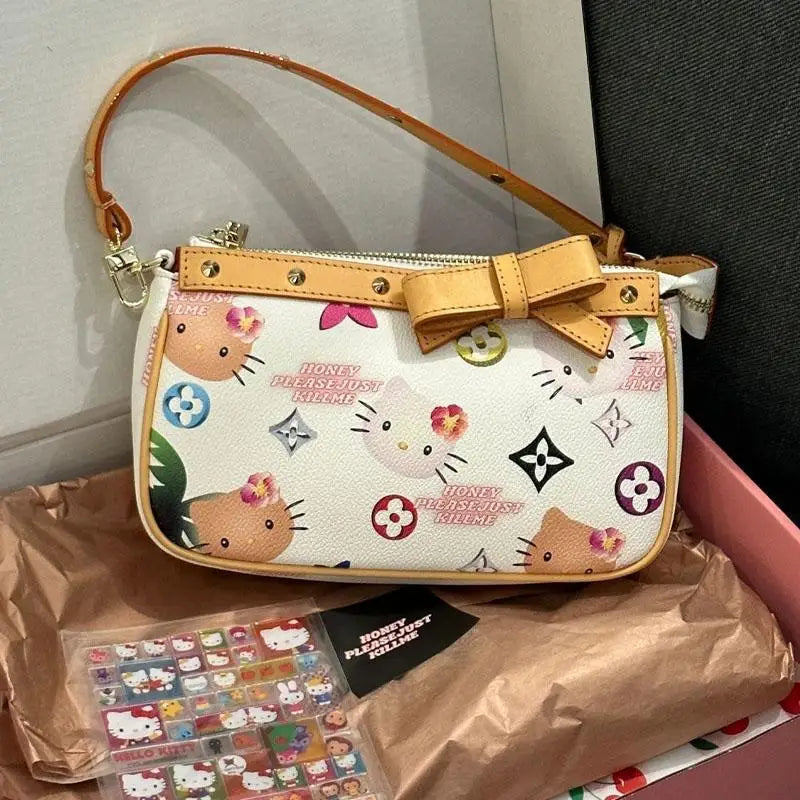 GlamVoyage - Hello Kitty Shoulder Bag for Girls-Elly Rose