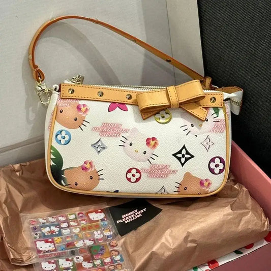 GlamVoyage - Hello Kitty Shoulder Bag for Girls-Elly Rose