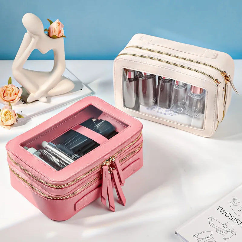 VisiGlam - Transparent make-up bag-Elly Rose
