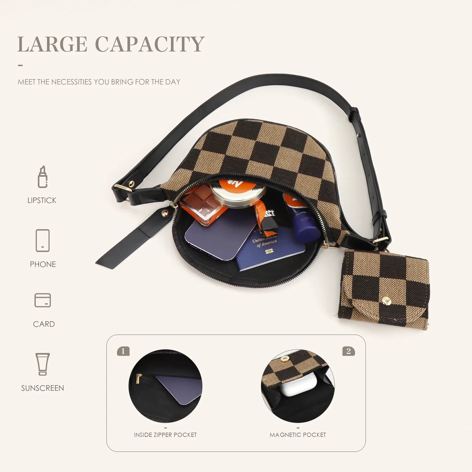 Elegant - Ladies' fanny pack-Elly Rose