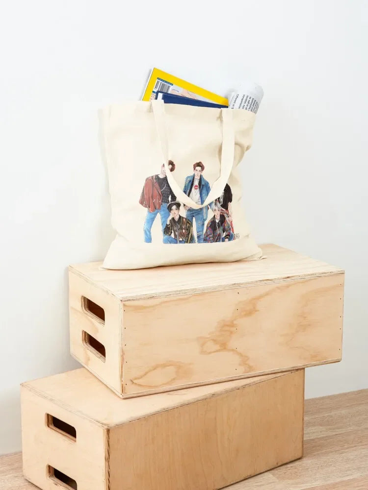Verona Tote - Elegant canvas tote bag-Elly Rose