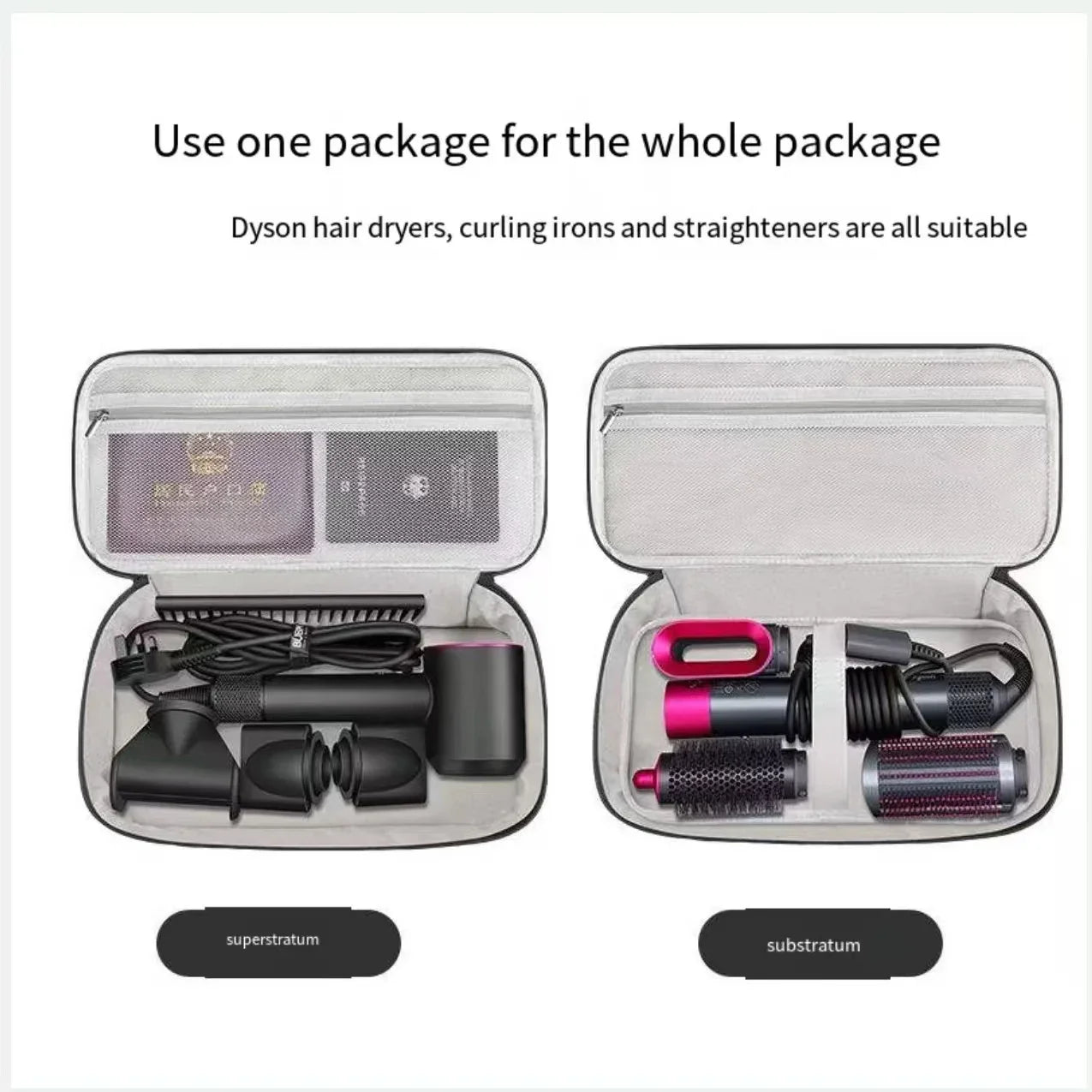CompressGo - Elegant case for waterproof hair dryer-Elly Rose