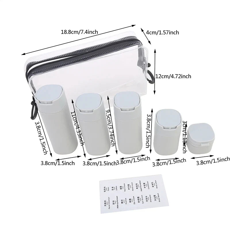 TravelSleek - Dream travel kit for cosmetics-Elly Rose