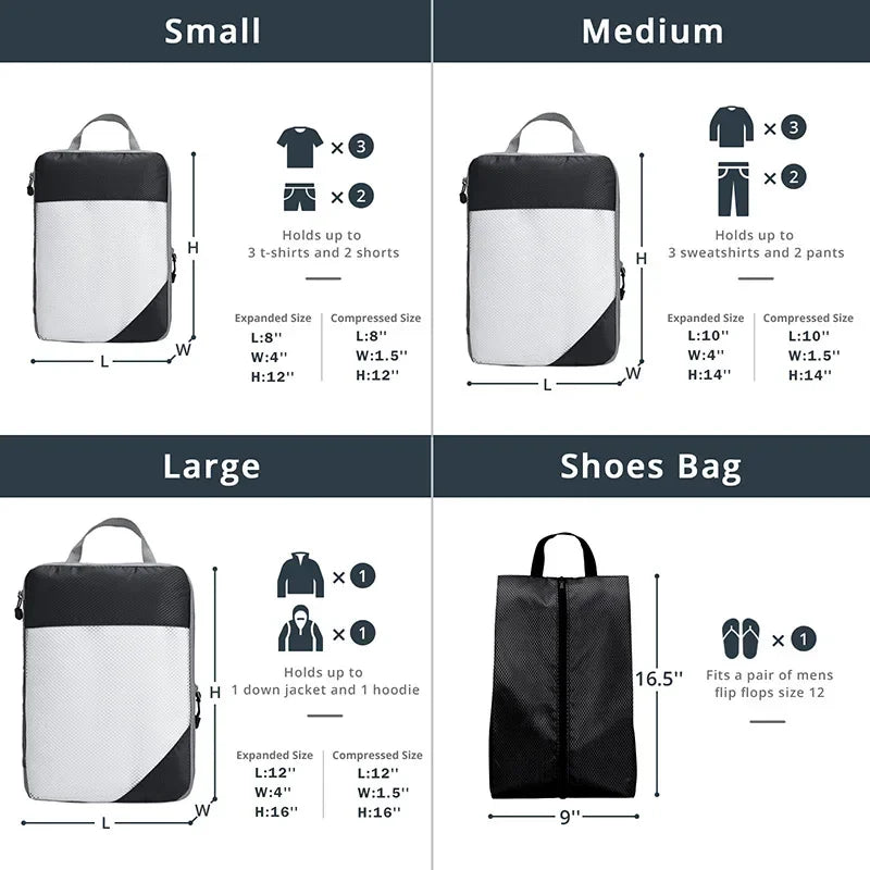 OrganizeGo - Organization kit for travel cases-Elly Rose