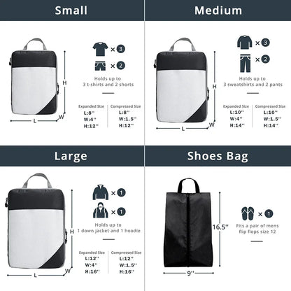OrganizeGo - Organization kit for travel cases-Elly Rose