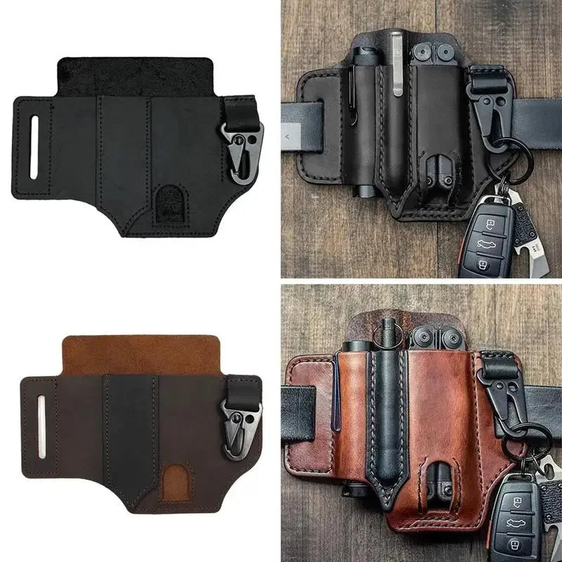IronCraft - Leather EDC Pouch-Elly Rose