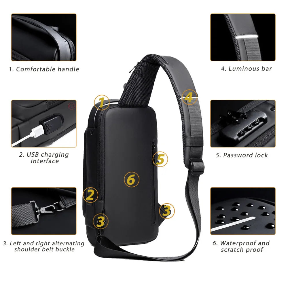 STRIDE - Secure sports bag with recharge function-Elly Rose