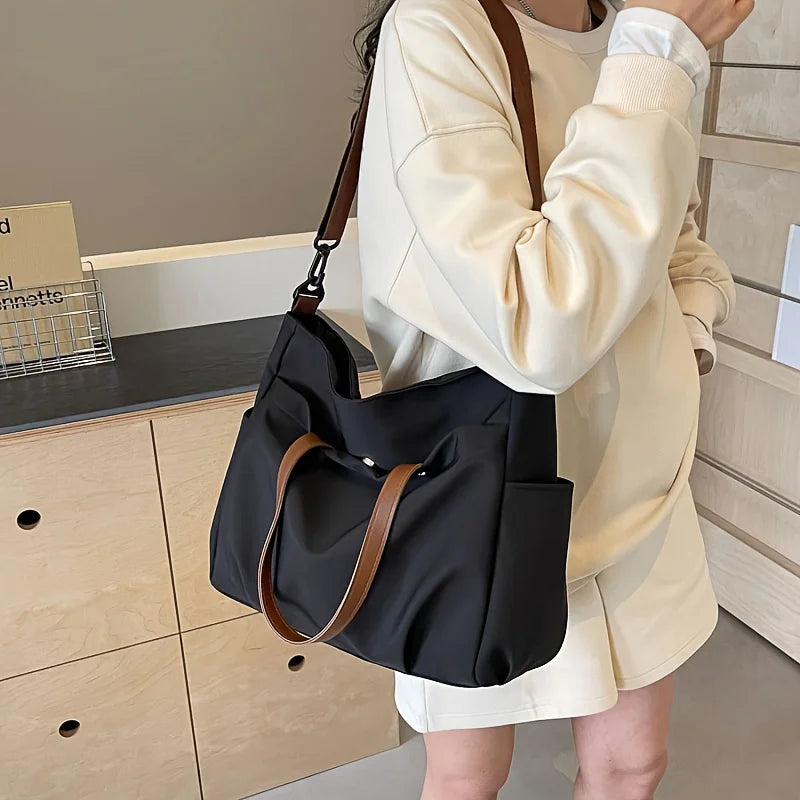 CarryChic - Large nylon shoulder bag-Elly Rose