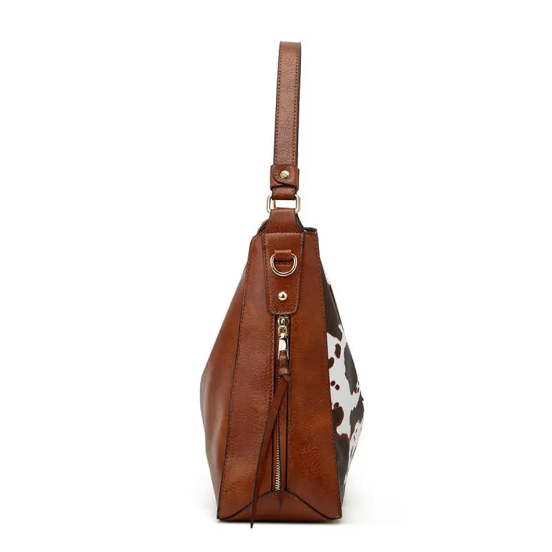 SophistiBag - Retro striped shoulder bag-Elly Rose
