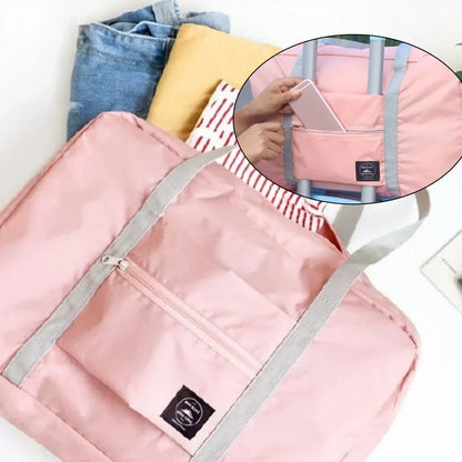 AURA - Cool fall travel bag with floral motif-Elly Rose