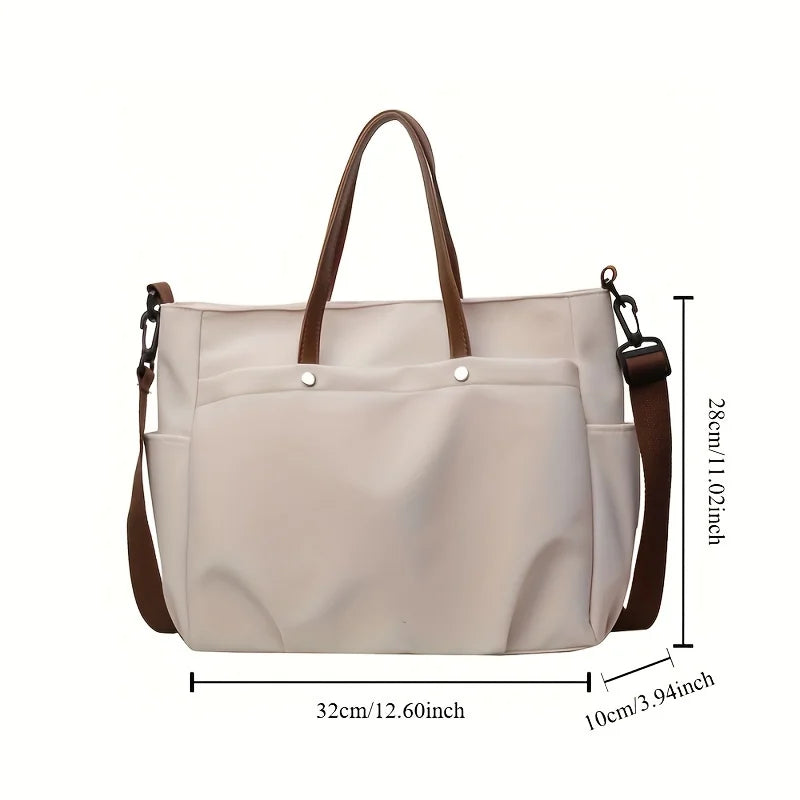 CarryChic - Large nylon shoulder bag-Elly Rose