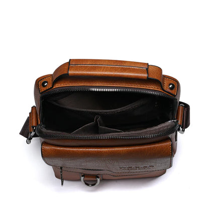 ARTISAN - Luxury leather shoulder bag-Elly Rose