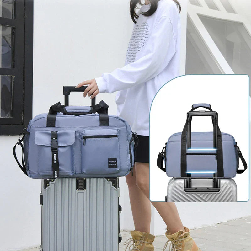 Fashion & Maven - Large sports bag for women-Elly Rose