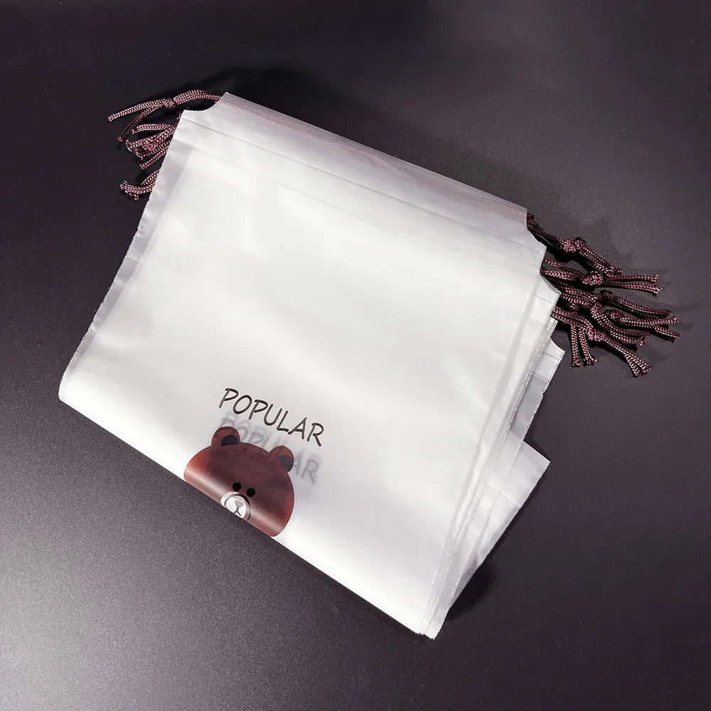 WALLACE - Cute bear drawstring bag-Elly Rose