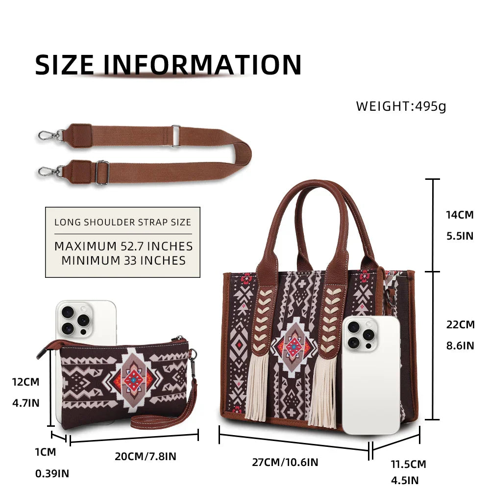 MetroLuxe - Elegant carrying bag set-Elly Rose