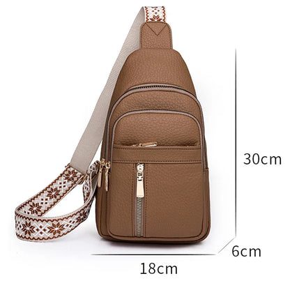 PEAK - Leather shoulder bag for ladies-Elly Rose