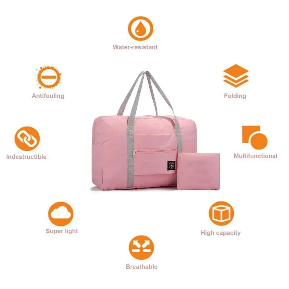 AURA - Cool fall travel bag with floral motif-Elly Rose