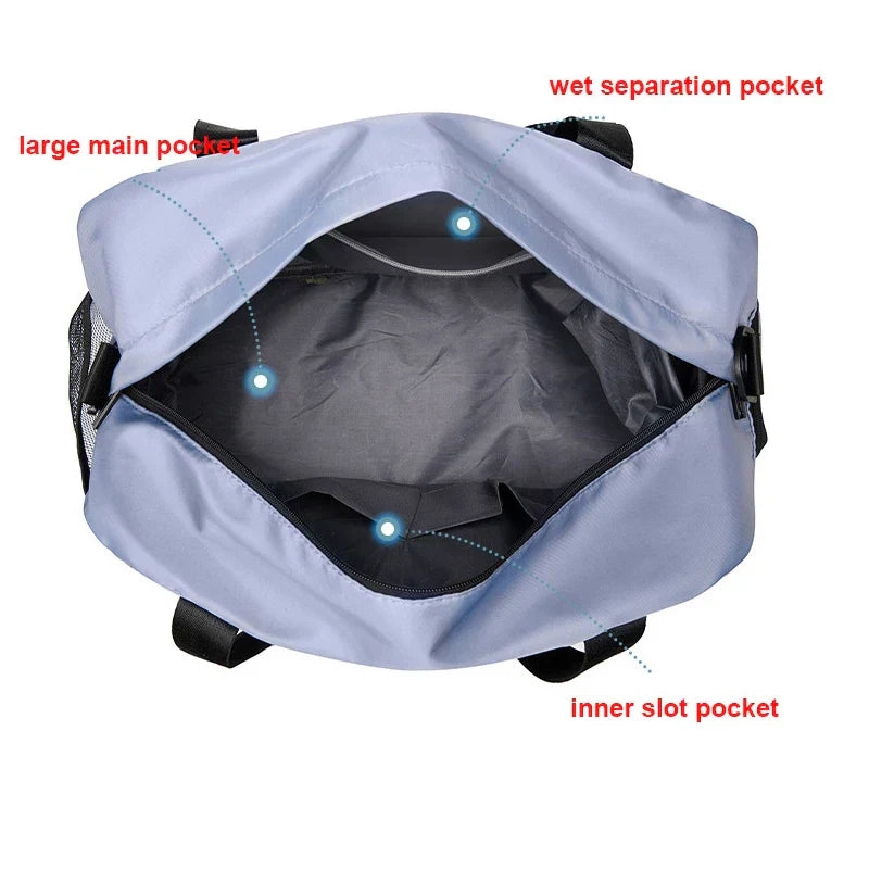 Fashion & Maven - Large sports bag for women-Elly Rose