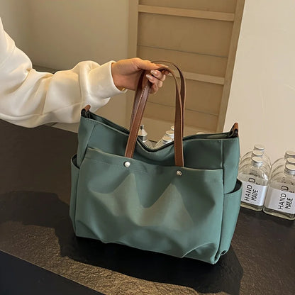 CarryChic - Large nylon shoulder bag-Elly Rose