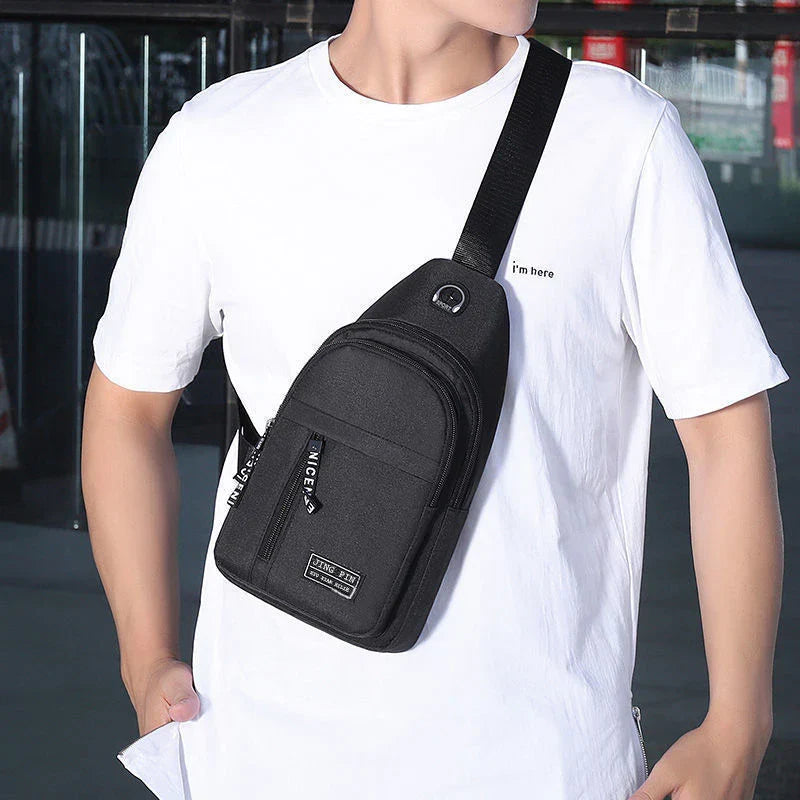 CrossEdge - Practical travel bag for men-Elly Rose