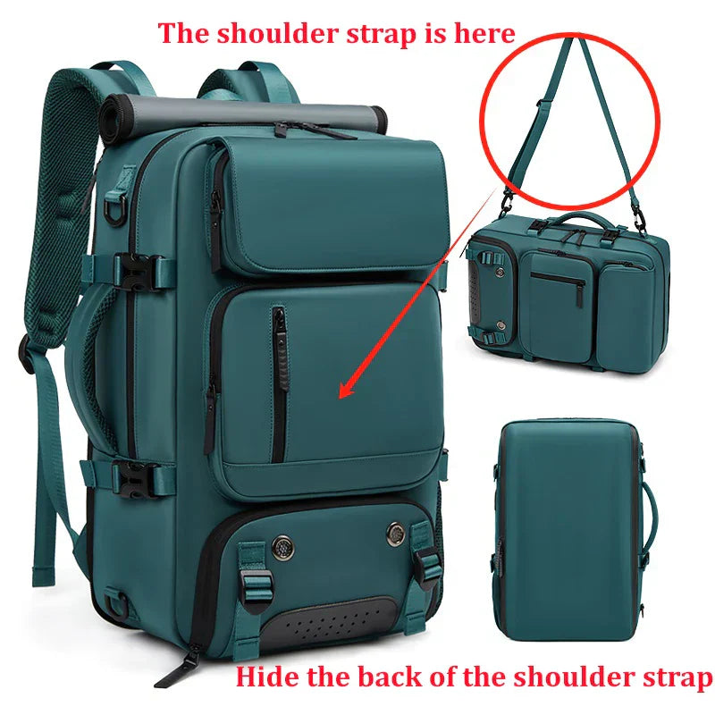 DryWander - Waterproof travel backpack for women-Elly Rose