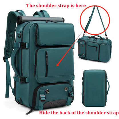 DryWander - Waterproof travel backpack for women-Elly Rose