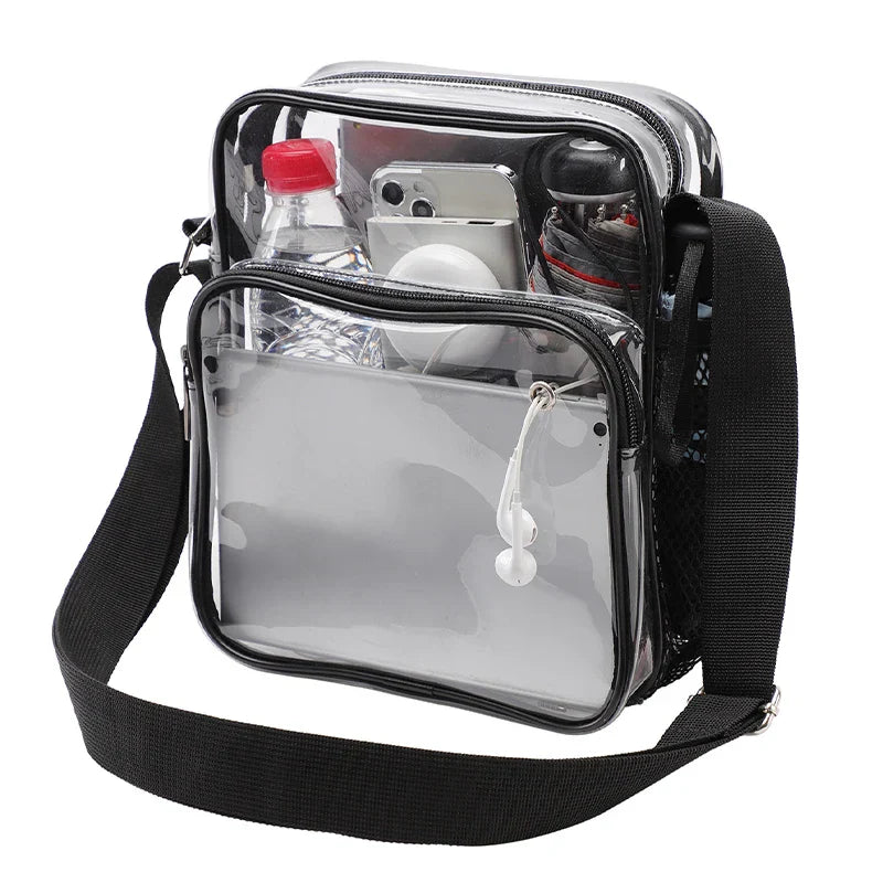 VisiChic - Elegant, transparent shoulder bag-Elly Rose