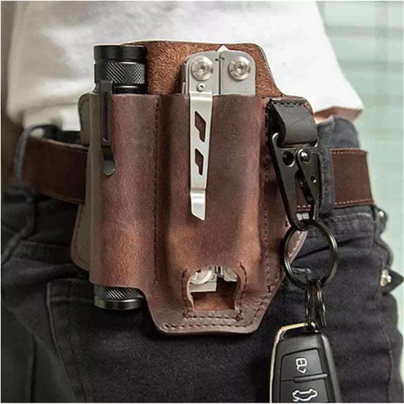 IronCraft - Leather EDC Pouch-Elly Rose