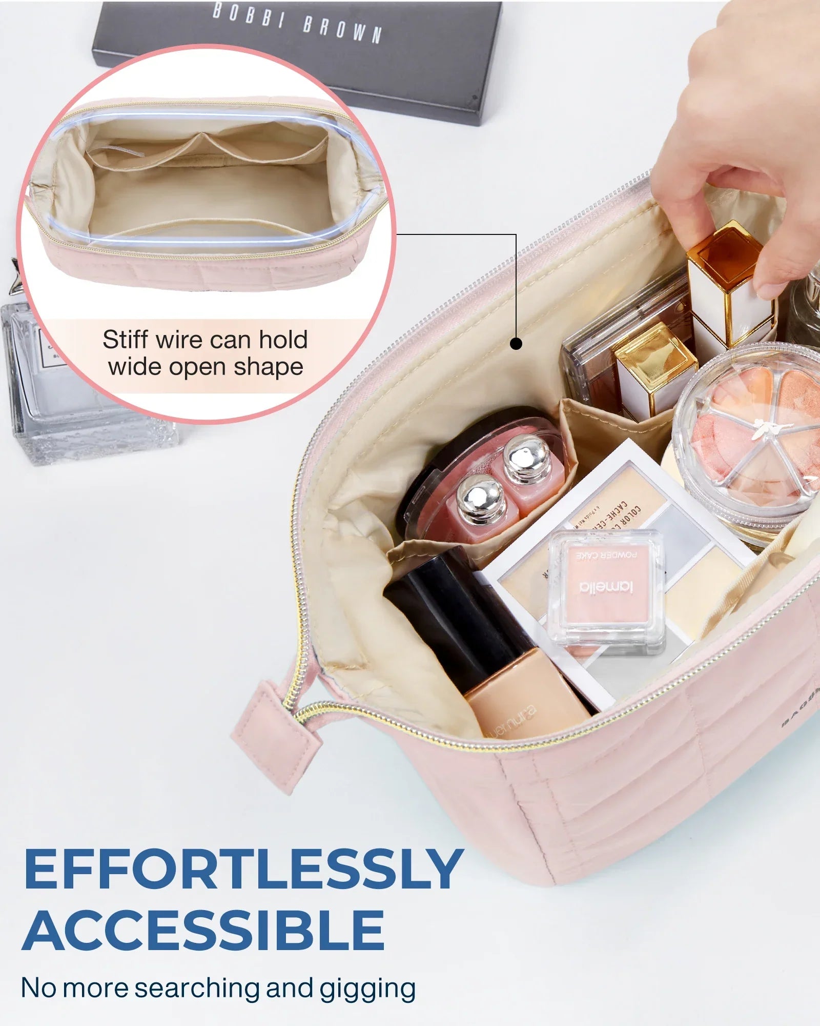 FemmeGlam - Make-up bag for women-Elly Rose