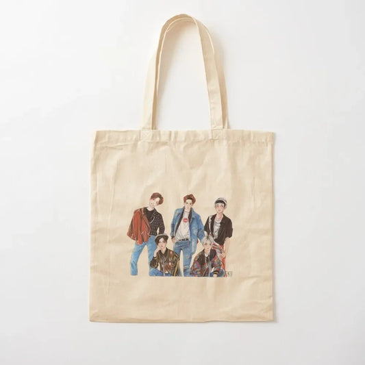 Verona Tote - Elegant canvas tote bag-Elly Rose