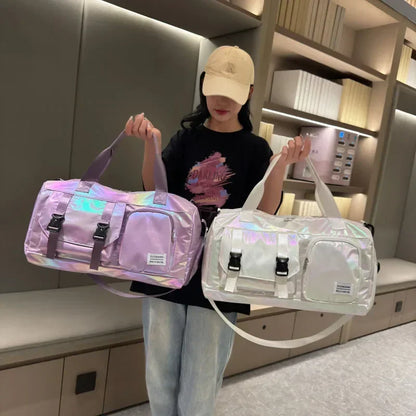 GLAMOUR - Shiny weekend bag-Elly Rose