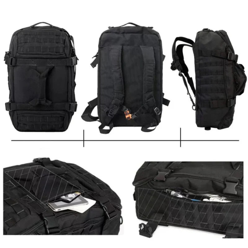UPTOWN - 3-in-1 tactical travel bag-Elly Rose