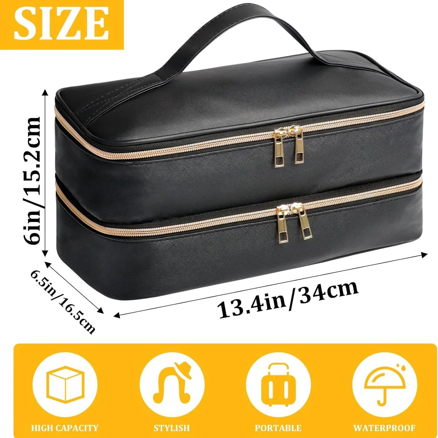 AquaStyle - Waterproof hairdressing storage bag-Elly Rose