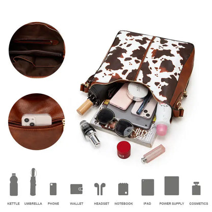 SophistiBag - Retro striped shoulder bag-Elly Rose