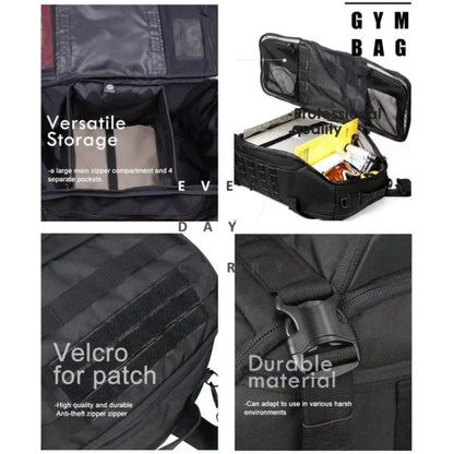 UPTOWN - 3-in-1 tactical travel bag-Elly Rose