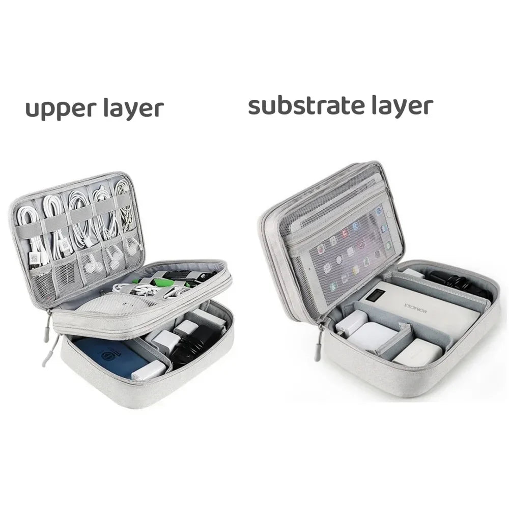 CLARA - Travel-friendly electronics organizer-Elly Rose