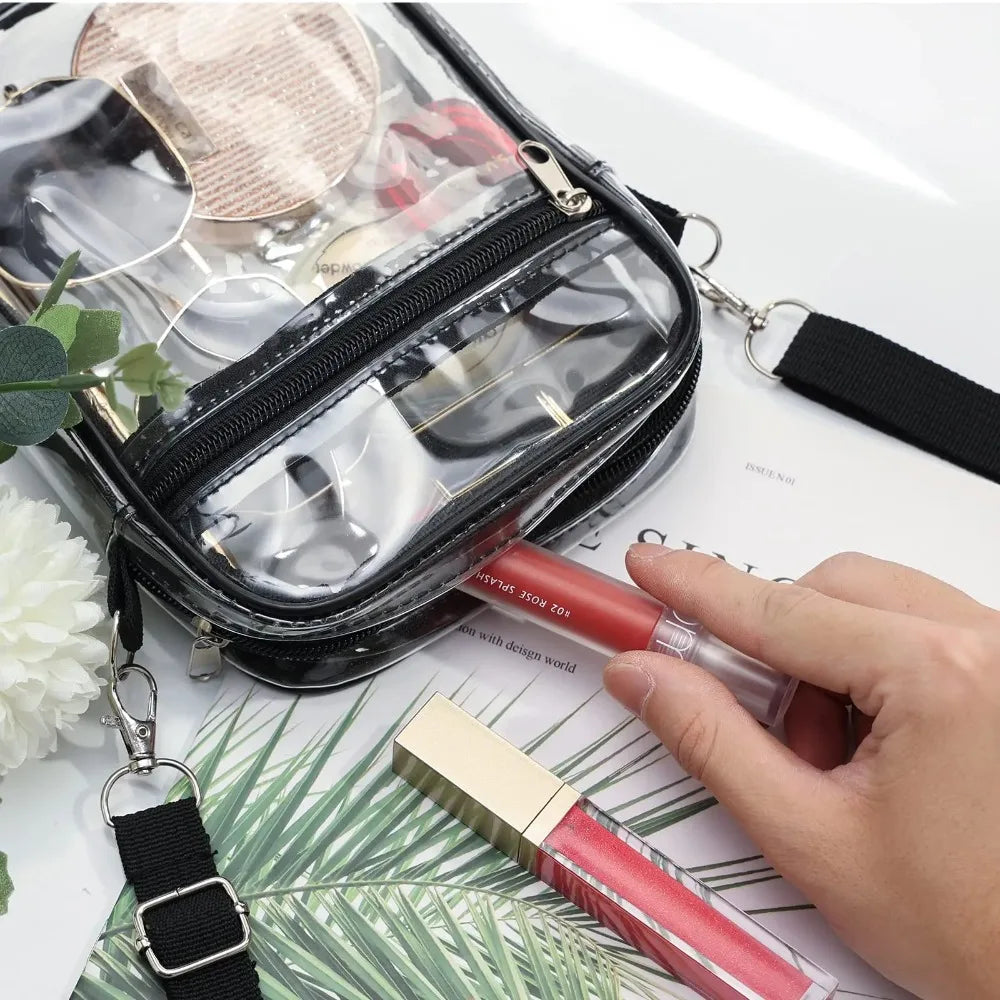 CHLOE - Transparent shoulder bag for concerts-Elly Rose