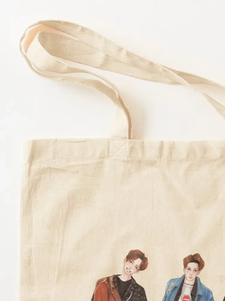 Verona Tote - Elegant canvas tote bag-Elly Rose