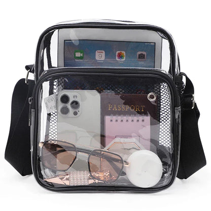 VisiChic - Elegant, transparent shoulder bag-Elly Rose