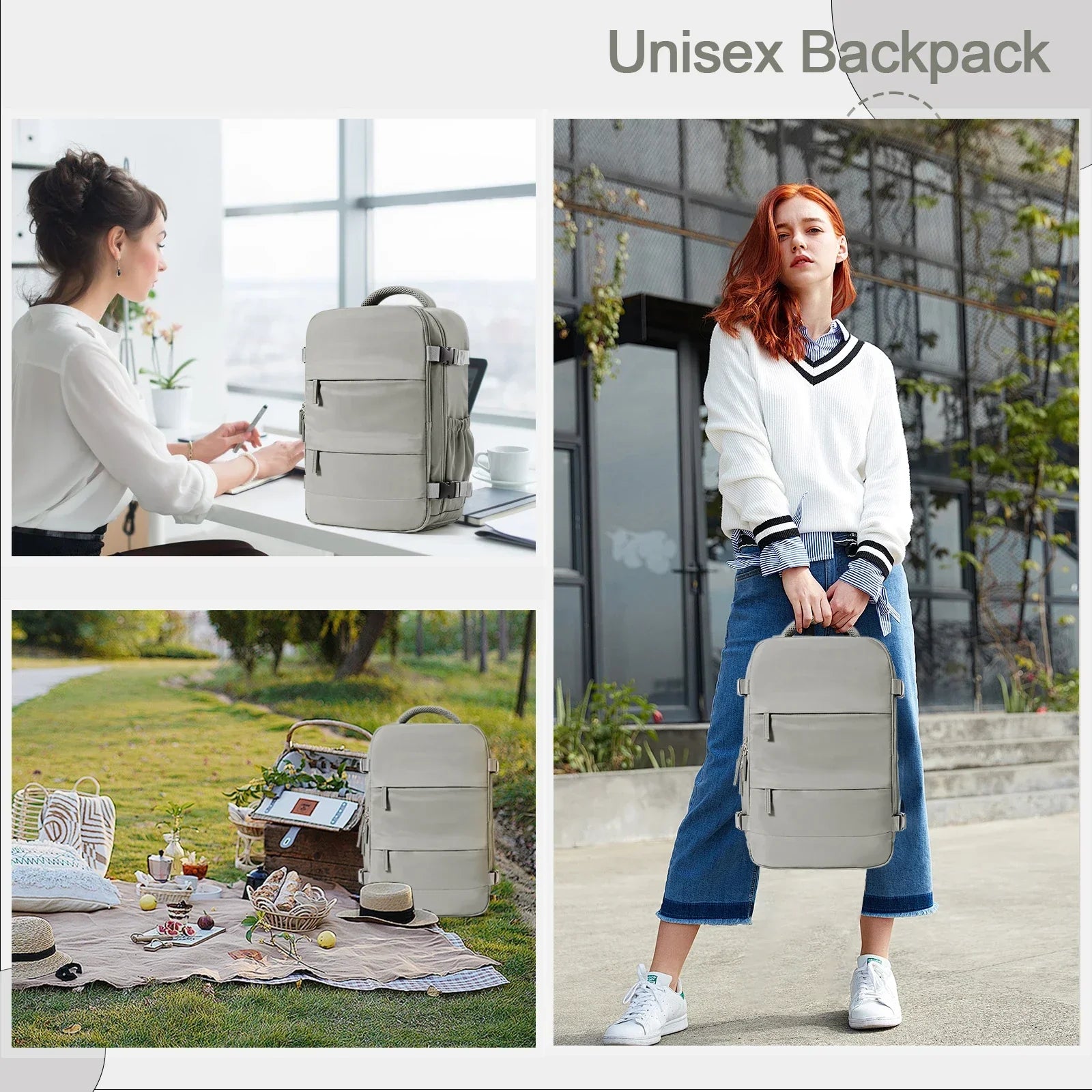 Opulenza - Smart travel backpack for adventure-Elly Rose