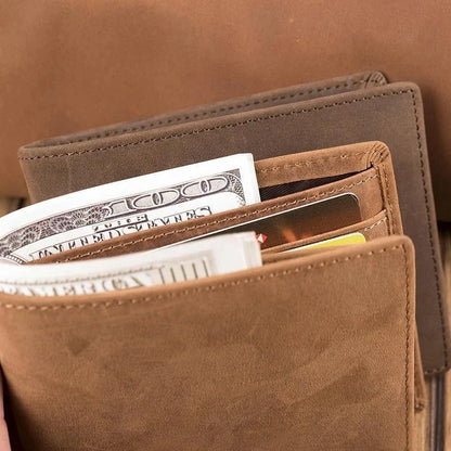 Love - Leather wallet for sons-Elly Rose