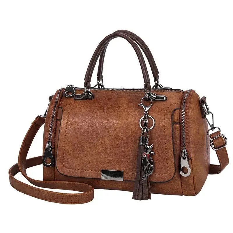 Fade - Tassel Handbag-Elly Rose
